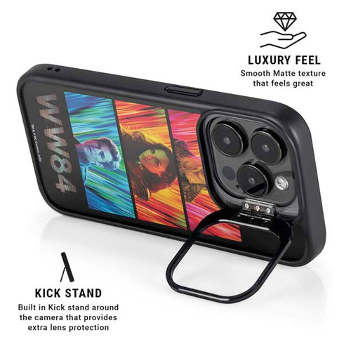 Wonder Woman 1984 (2020) Characters Poster iPhone 15 Pro Kickstand Case